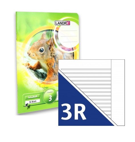 Landré schulheft din - din, a5