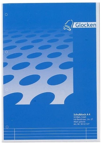Schulblock lin27 50bl - a4,