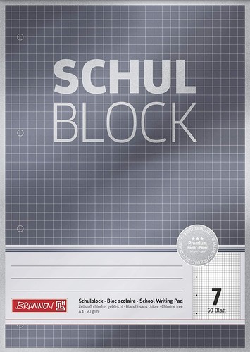Brunnen schulblock lineatur - brunnen,