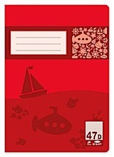 Schulheft A4 32Bl 90g Lin47 -